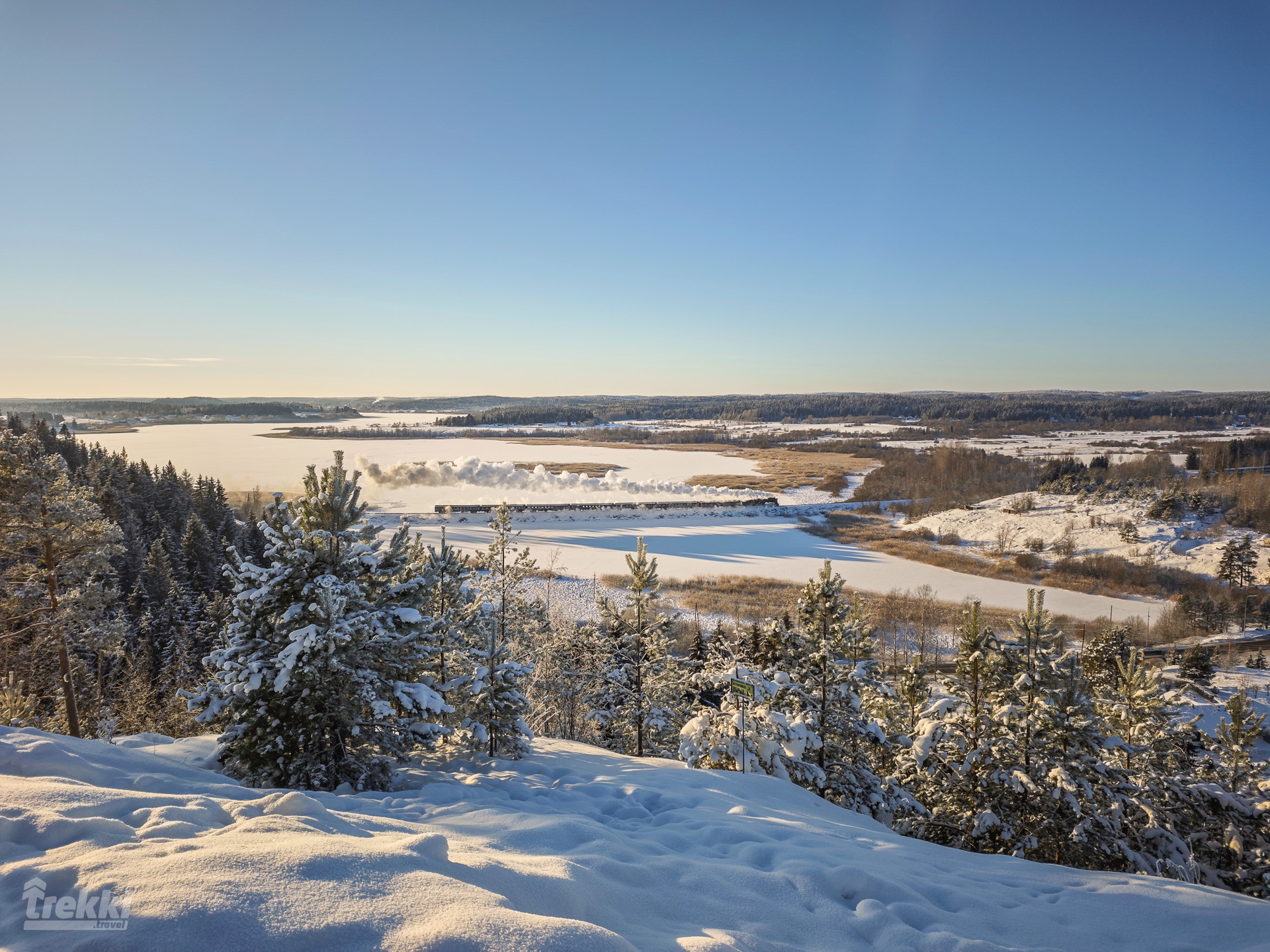 Зимняя Карелия. Горный парк Рускеала, гора Паасо, Древний вулкан Кирьявалахти, Северная Фиваида
